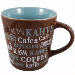 STARBUCKS Coffee Mug Languages Koffie Cafea, 2008